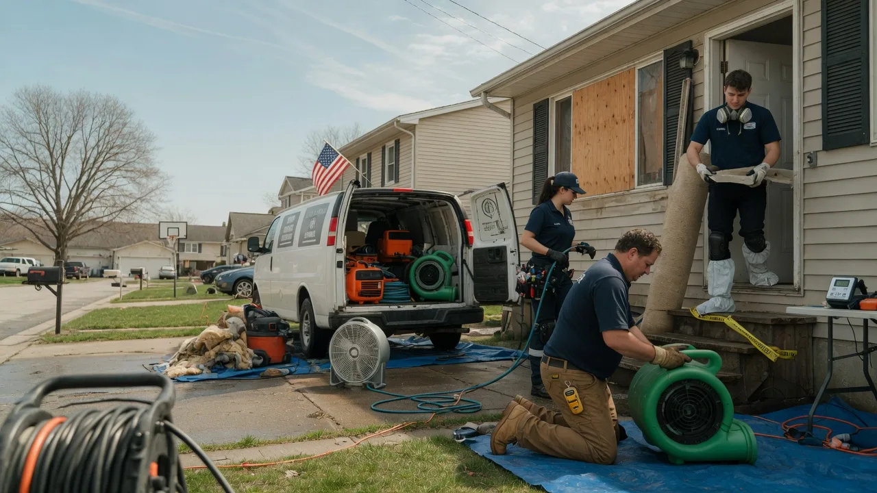 Water Damage Restoration in Chapin, IA near me